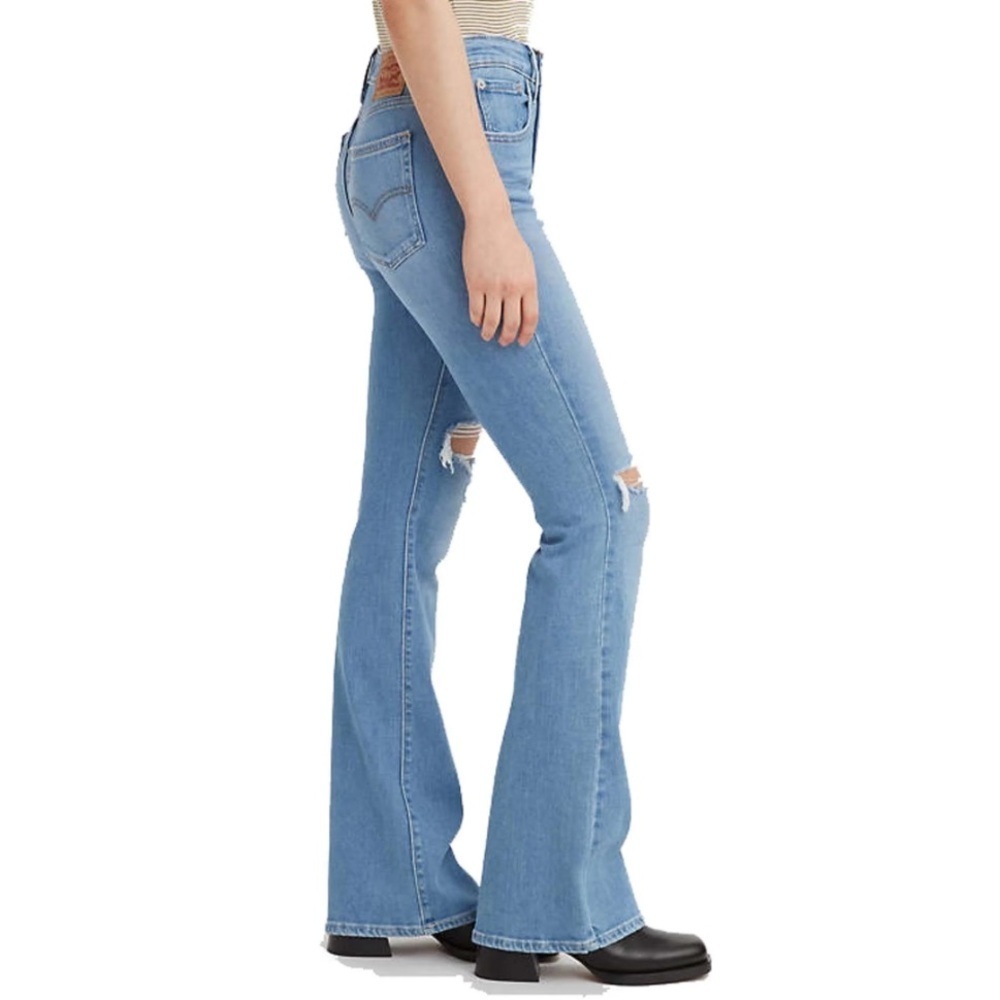 LEVI’S 726 High Rise Flare Jeans Size 30 - Picture 6 of 13